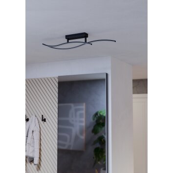EGLO GRISOLIA Deckenleuchte LED Schwarz