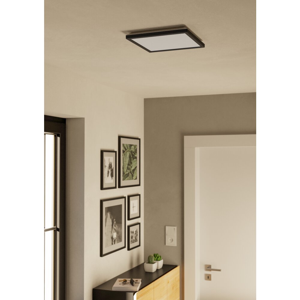 EGLO ROVITO Deckenleuchte LED Schwarz, Farbwechsler main product photo