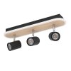 EGLO RIMBOCCHI Deckenleuchte LED Braun, Schwarz