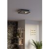 EGLO MACCHIONI Deckenleuchte LED Schwarz, Weiß, Fernbedienung