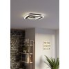EGLO MACCHIONI Deckenleuchte LED Schwarz, Weiß, Fernbedienung