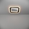 EGLO MACCHIONI Deckenleuchte LED Schwarz, Weiß, Fernbedienung