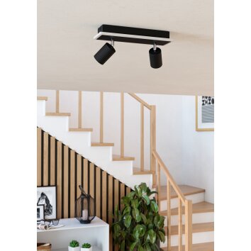 EGLO RIMBOCCHI 1 Deckenleuchte LED Schwarz