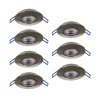EGLO GEDREZ Einbauleuchte LED Nickel-Matt, Farbwechsler
