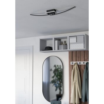 EGLO LUNGOLAGO Deckenleuchte LED Schwarz