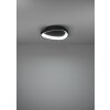EGLO LORETELLO Deckenleuchte LED Schwarz, Fernbedienung