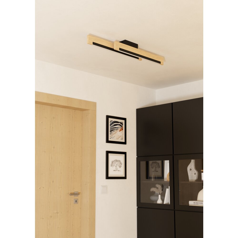 EGLO CAMACHO Deckenleuchte LED Braun, Schwarz main product photo