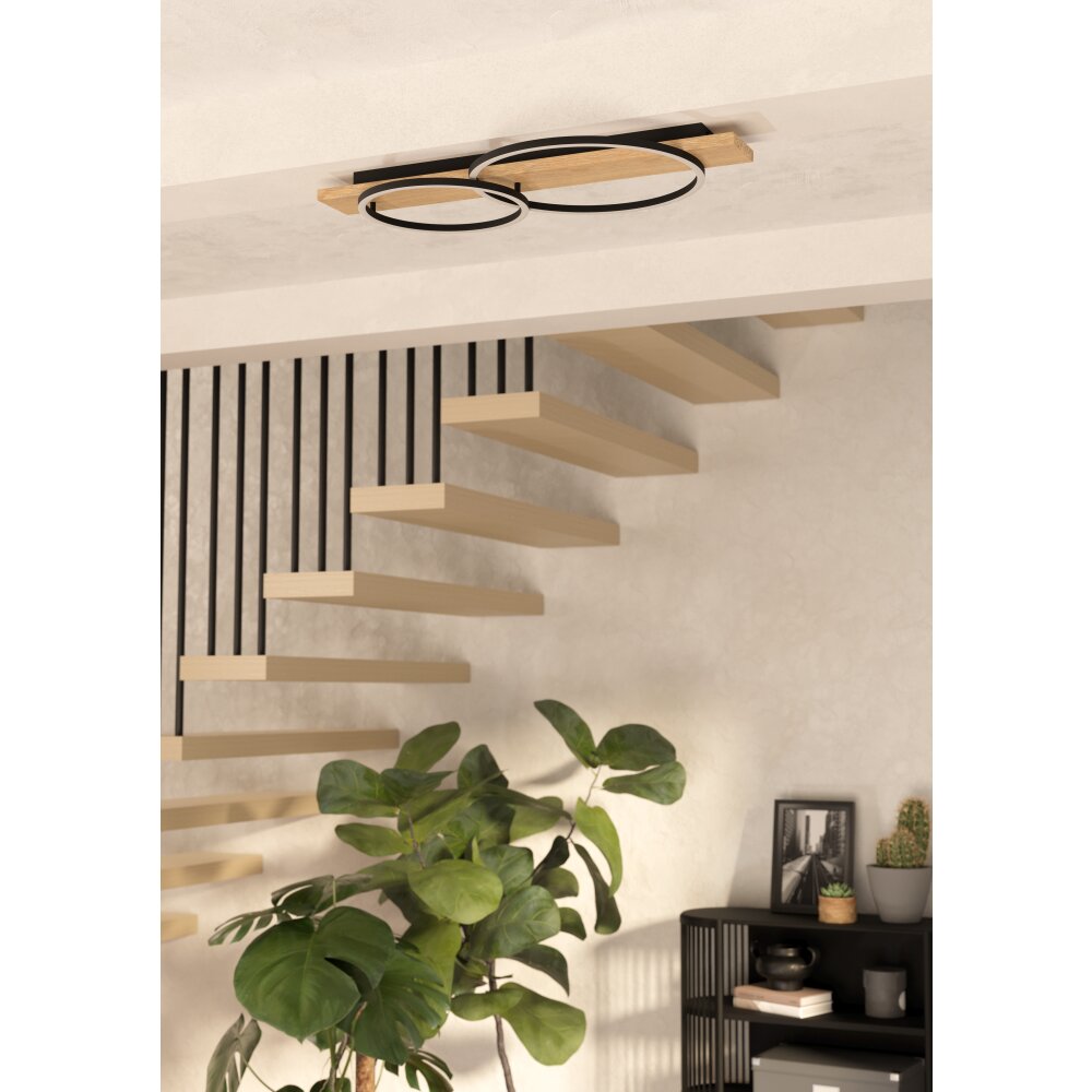 EGLO BOYAL Deckenleuchte LED Braun, Schwarz main product photo