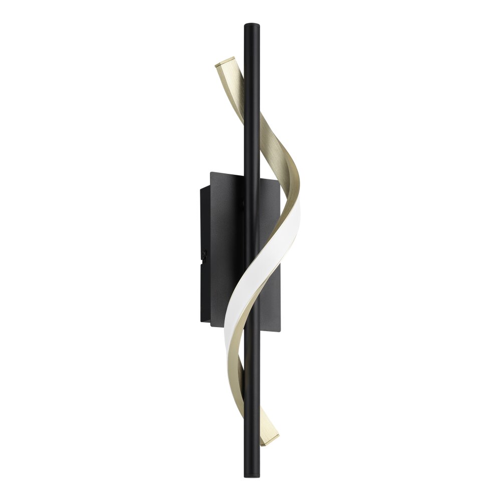 EGLO CONAPRATO Wandleuchte LED Messing, Schwarz main product photo