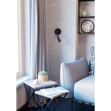 EGLO OLIVANDINO Wandleuchte LED Schwarz