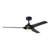 EGLO ORCUTT Deckenventilator LED Schwarz, Fernbedienung