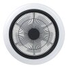 EGLO SAYULITA Leuchte mit Ventilator LED Schwarz, Weiß, Fernbedienung