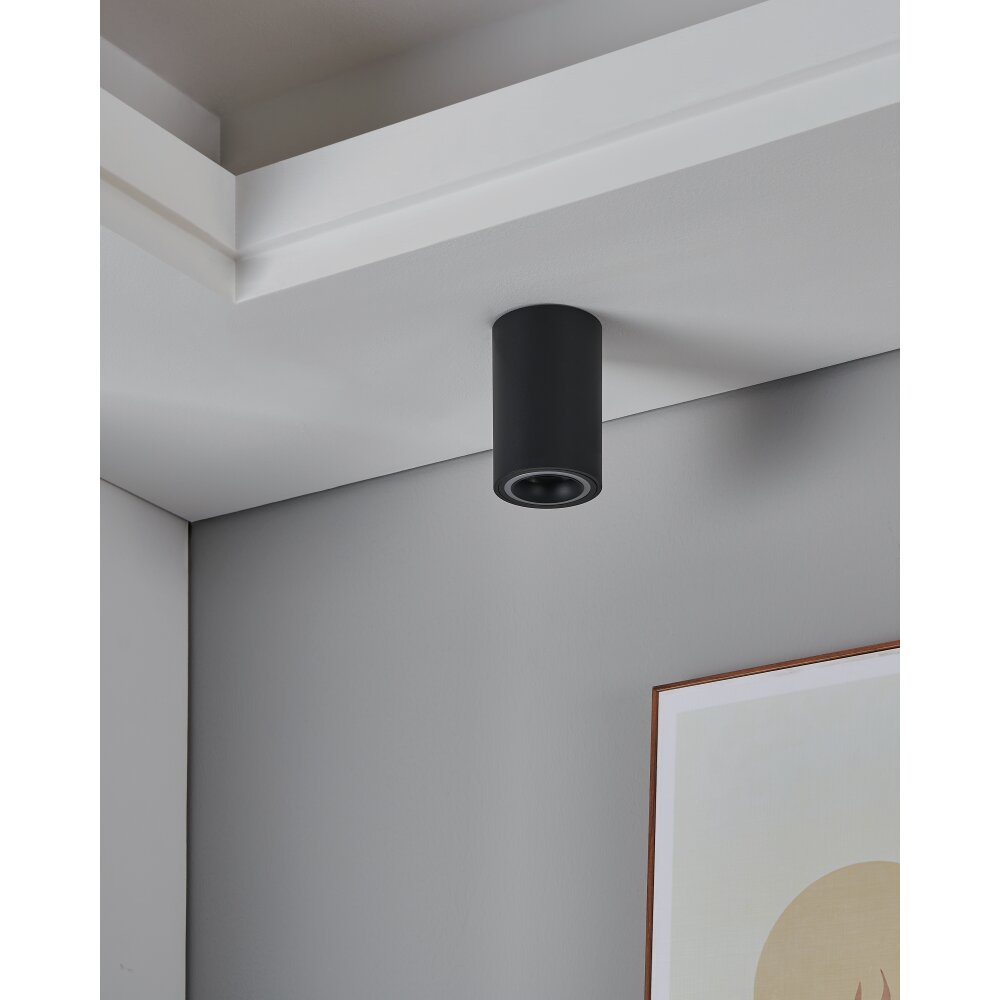 EGLO CAROSSO-Z Deckenleuchte LED Schwarz main product photo