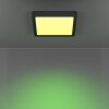 EGLO FUEVA 6-Z Deckenleuchte LED Schwarz, Farbwechsler