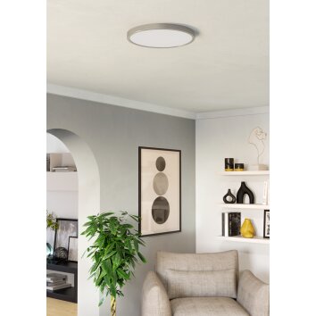 EGLO FUEVA 6-Z Deckenleuchte LED Nickel-Matt, Farbwechsler