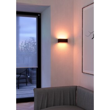 EGLO SANIA-Z Wandleuchte LED Schwarz, Farbwechsler