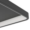 EGLO LORETELLO-Z Deckenleuchte LED Schwarz, Farbwechsler