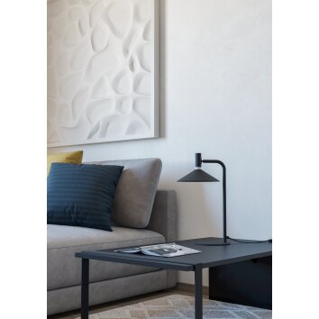 EGLO CONOMAVILLA-Z Tischleuchte LED Schwarz, Farbwechsler