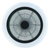 EGLO KOSTRENA Leuchte mit Ventilator LED Schwarz, Weiß, Fernbedienung