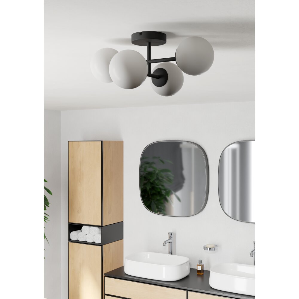EGLO CASTROVIDO Deckenleuchte LED Schwarz main product photo