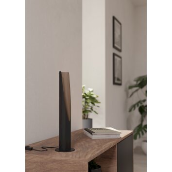 EGLO BARBOTTO Tischleuchte LED Braun, Schwarz