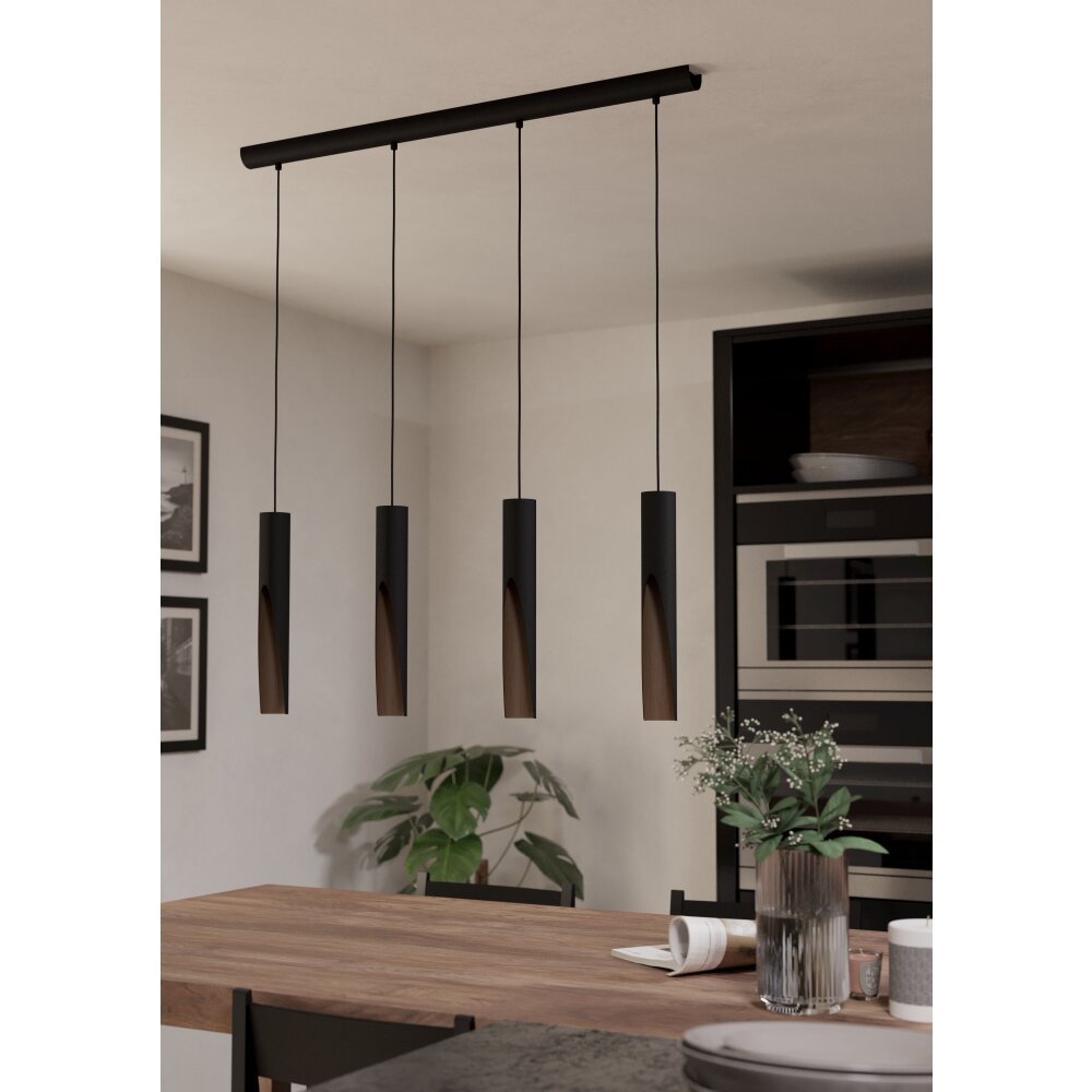 EGLO BARBOTTO Hängeleuchte LED Braun, Schwarz main product photo