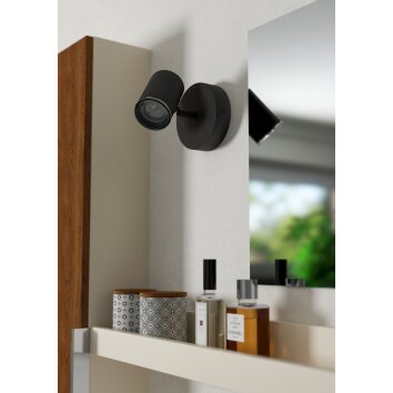 EGLO CONSUMA 1 Wandleuchte Schwarz