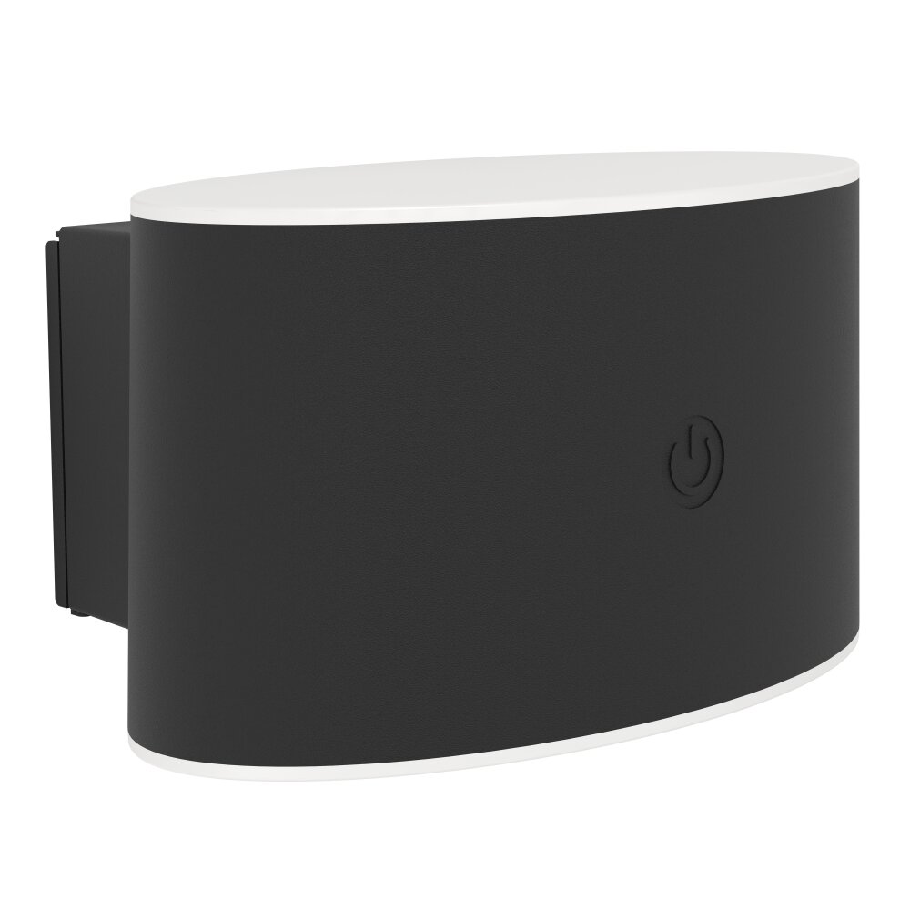 EGLO VALGIANO Wandleuchte LED Schwarz, Fernbedienung main product photo