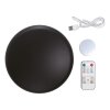 EGLO PORCIANO Wandleuchte LED Schwarz, Fernbedienung