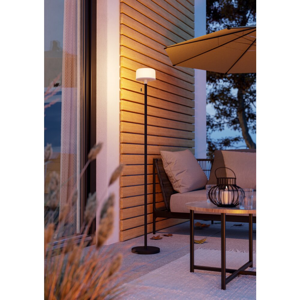 EGLO MONTAPALMA-L Stehleuchte LED Schwarz, Fernbedienung, Farbwechsler main product photo