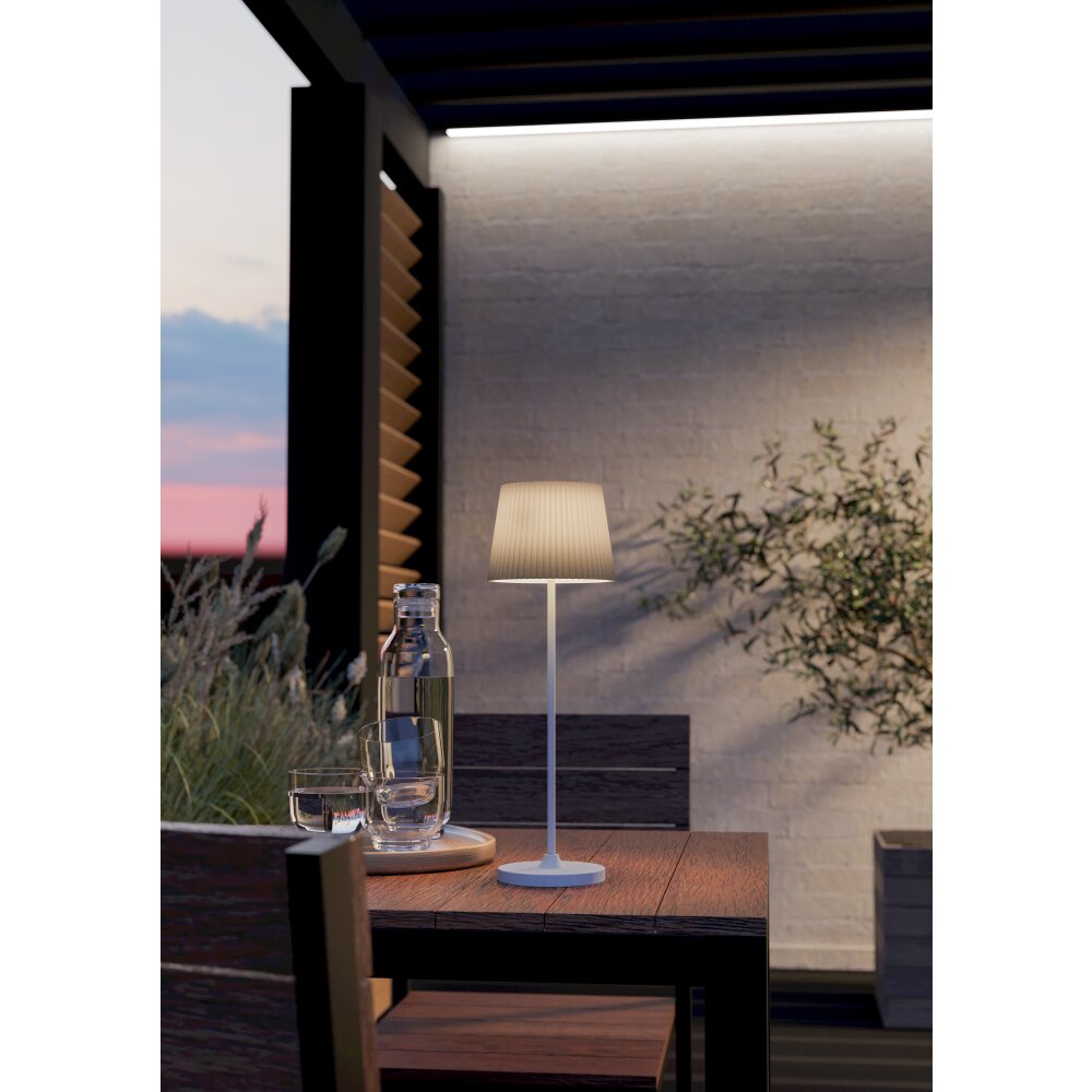 EGLO LEONERO Tischleuchte LED Weiß, Fernbedienung main product photo