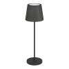 EGLO LEONERO Tischleuchte LED Schwarz, Fernbedienung