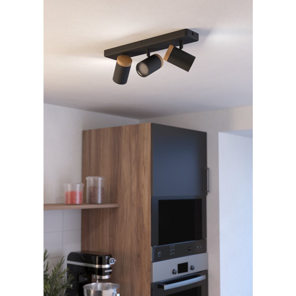 EGLO CONSUMA Deckenleuchte Braun, Schwarz main product photo