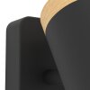 EGLO CONSUMA Wandleuchte Braun, Schwarz
