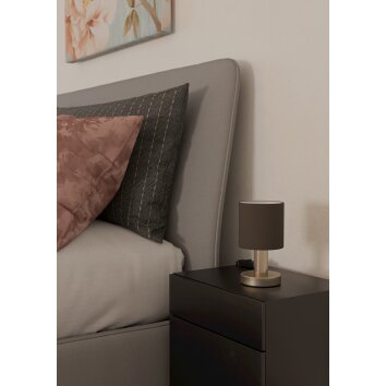 EGLO MONTETTO Tischleuchte Nickel-Matt EGLO MONTETTO Tischleuchte Nickel-Matt