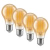 LED E27 4er Set 7 Watt 2200 Kelvin 630 Lumen