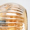 Ripoll Deckenleuchte Glas 15 cm Bernsteinfarben, 6-flammig