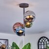Chehalis Deckenleuchte Glas 12 cm, 15 cm Blau, Chrom, Grün, Kupferfarben, Rauchfarben, 4-flammig
