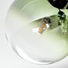 Chehalis Deckenleuchte Glas 12 cm Blau, Chrom, Grün, Klar, Kupferfarben, Rauchfarben, 4-flammig