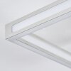 Danor Deckenleuchte LED Nickel-Matt, 1-flammig