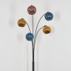 Koyoto Stehleuchte Glas 15 cm Blau, Gold, Kupferfarben, 5-flammig