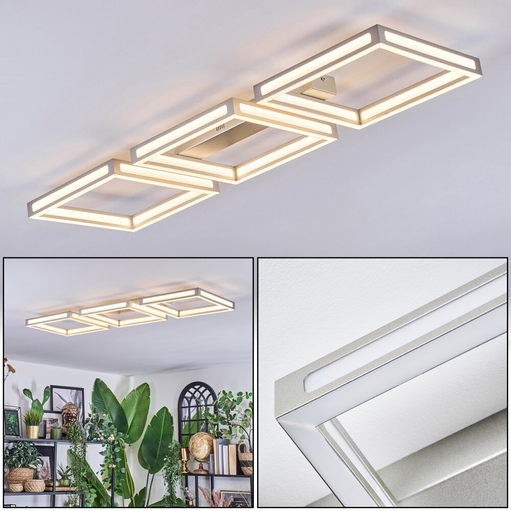 Danor Deckenleuchte LED Nickel-Matt, 1-flammig main product photo