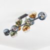 Koyoto Deckenleuchte Glas 15 cm Blau, Gold, Grün, Klar, 10-flammig
