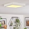 Finsrud Deckenpanel LED Weiß, 1-flammig