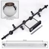 Koyoto Deckenleuchte Glas 15 cm Chrom, Rauchfarben, 10-flammig