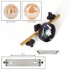 Chehalis Deckenleuchte Glas 10 cm, 12 cm Gold, Schwarz, 3-flammig