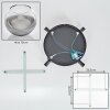 Koyoto Deckenleuchte Glas 15 cm Chrom, Klar, Rauchfarben, 4-flammig
