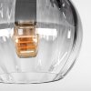 Koyoto Deckenleuchte Glas 15 cm Klar, Rauchfarben, 3-flammig