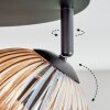 Koyoto Deckenleuchte Glas 15 cm Bernsteinfarben, 4-flammig