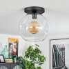 Ripoll Deckenleuchte Glas 30 cm Klar, 1-flammig